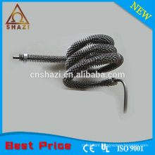 stainless steel spiral finned heater